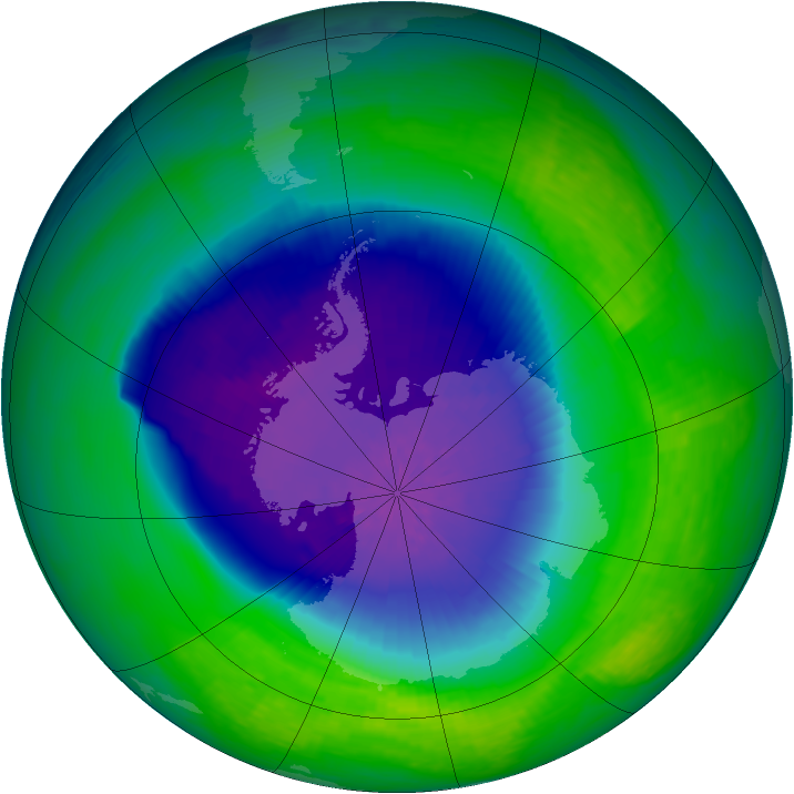 Ozone Map 1994-10-30
